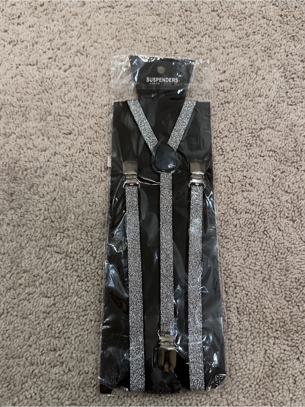 Sparkly Suspenders